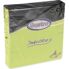 Gastro Dekostar 88017 servítky 2V žltozelené 40ks 40x40cm