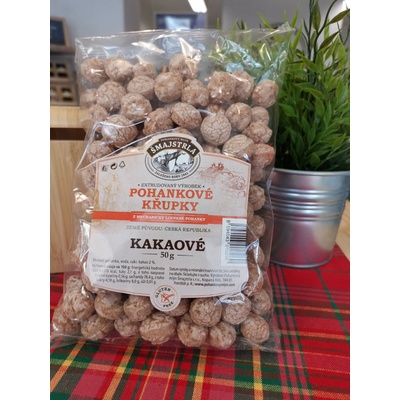 Pohankový mlýn Šmajstrla Šmajstrla Pohankové křupky KAKAOVÉ 50 g