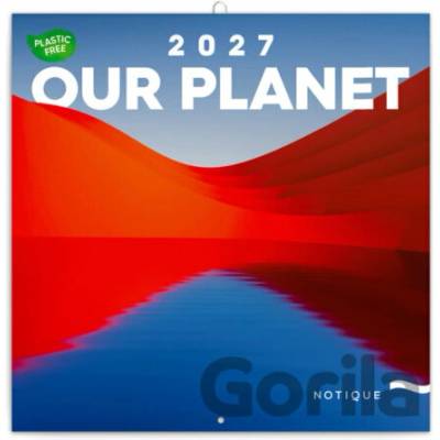 NOTIQUE Nástenný poznámkový Our planet Naša planéta Notique 2027
