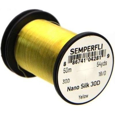 Semperfli Nit Nano Silk 30D 18/0 Yellow