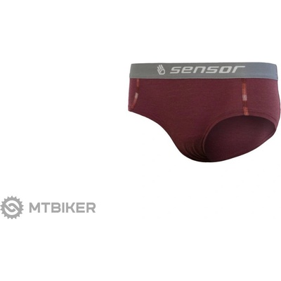 Sensor Merino AIR dámské kalhotky tmavě vínová