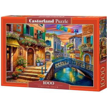 Castorland Пъзел Castorland от 1000 части - Венецианска мечта