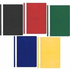 DONAU binder, PVC, A4, hard, 150/160 microns, black