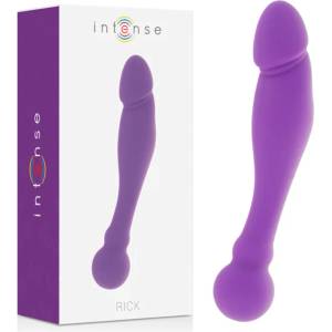  Силиконово дилдо, нежно двойно удоволствие, 18см. - Intense Rick Dual (D-216069)