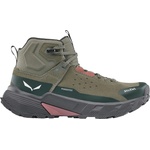 Salewa Дамски туристически обувки Salewa Women's Pedroc 2 Leather Mid PTX Walking boots - Faded Green / Dark Olive - размер 38 (EU) (119-1021-0115)