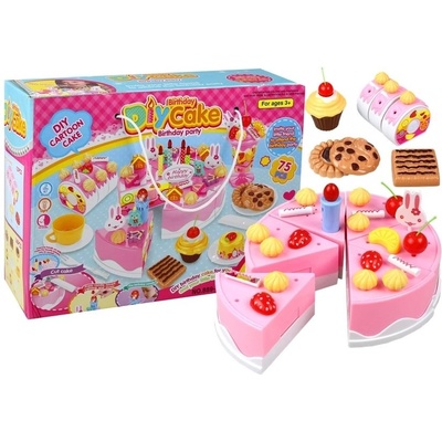 Lean Toys narodeninová torta s ozdobami