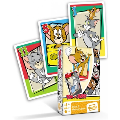 Černý Petr a memo 2v1- Tom a Jerry