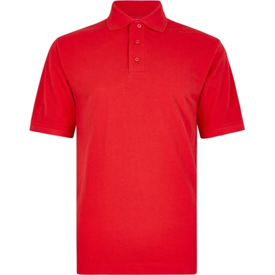 Kustom Kit polokošile Superwash KK 460 piqué krátký rukáv pánská COT430460amb00-tomato red