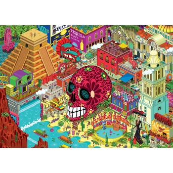 Image 1 of Grafika - Puzzle Mexico - 1 500 piese