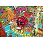 Grafika Art Puzzle - Puzzle Mexico - 1 500 piese