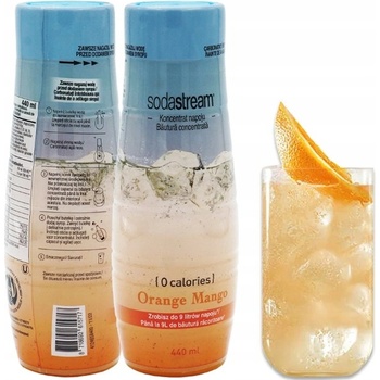 SodaStream Zero Pomeranč Mango 440 ml
