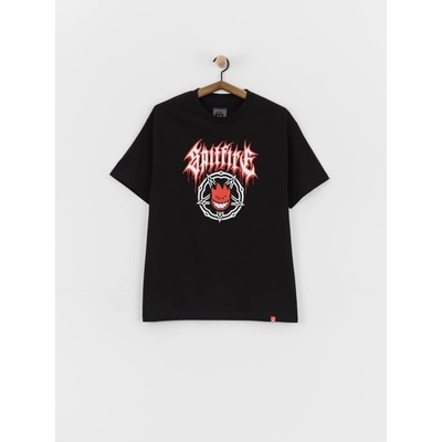 Spitfire Pentagram Drip black w/red & white print