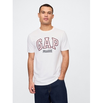 GAP Тениска с логото на GAP Prague GAP GAP | Byal | МЪЖЕ | XS