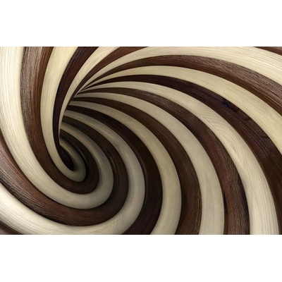 018 Samolepící fototapeta na podlahu - Twisted tunel, 255 x 170 cm