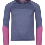 Trollkids Детска спортна тениска Trollkids Girl's Seiland Longsleeve Sport shirt - Violet Blue / Mallow Pink - размер 152 (EU) (704-4648-0318)