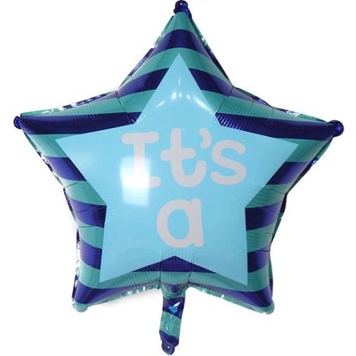 Cakesicq Fóliový balón hviezda modrá 56cm