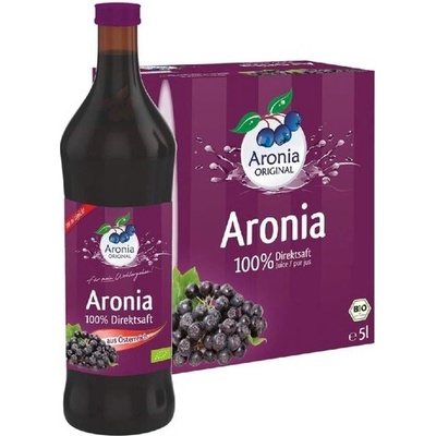 Aronia Original Naturprodukte Arónia šťava Bio sklenená fľaša 700 ml