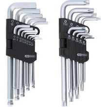 Sada uhlových skrutkovačov 151.4000 torx+hex KS TOOLS