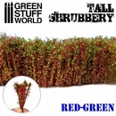 Dekorace Green Stuff World Tall Shrubbery: Red Green