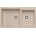 Pyramis PYRAGRANITE ALAZIA (86х50) 2B Beige, Мивки за кухни композитни