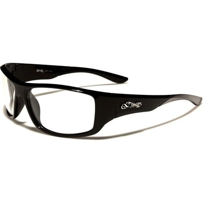 Choppers Biker obdélníkové Sluneční brýle Číré brýle pro řidiče Olympic eyewear CP6681s8