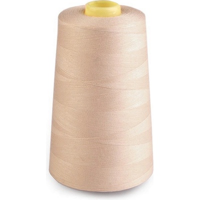 Prima-obchod Polyesterové nitě pro overlocky i klasické šití návin 5000 yards PES 40/2, barva 863 Banana Crepe