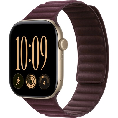 Apple Watch 42mm burgundsky červený magnetický tah - S/M MKRC4ZM/A