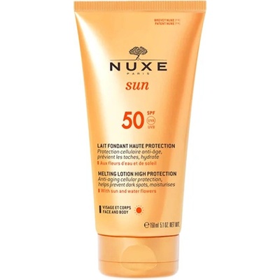 NUXE Sun Melting слънцезащитен лосион spf 50 унисекс 150 мл