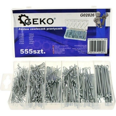 Geko G02826 Sada závlaček 555 ks