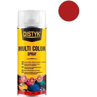 DISTYK Multi color spray 400 ml RAL3000 ohnivě červená TP03000D