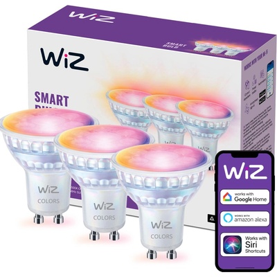 WiZ WiZ SADA 3x LED RGBW Stmievateľná žiarovka PAR16 GU10/4,7W/230V 2200-6500K Wi-Fi WI0159
