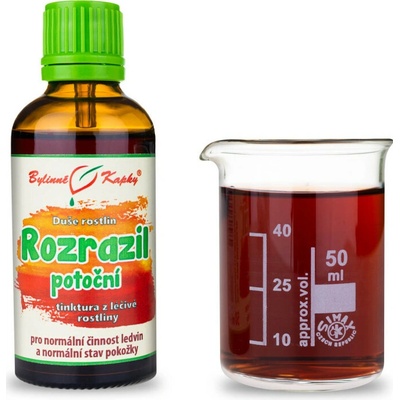 Veronika potočná bylinné kvapky tinktúra duša rastlín 50 ml