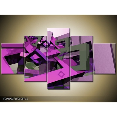 Moderní obraz F004001F150805PCS (Pětidílný 150x80 cm)