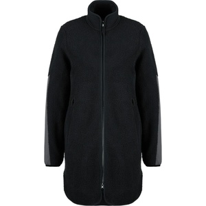 Stoic Дамско поларено яке Stoic Women's NorrvikSt. Pile Fleece Jacket Long Fleece jacket - Black / Dark Smoke - размер XS (105-4455-0111)