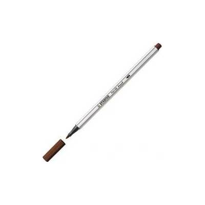 Stabilo Pen 68 brush hnedá