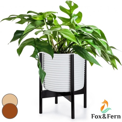 Fox & Fern Zeist stojany na květiny přírodní PS-DARK-L
