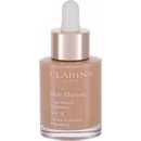 Clarins Face Make-up True Radiance rozjasňující hydratační make-up pro dokonalý vzhled SPF15 113 Chestnut 30 ml