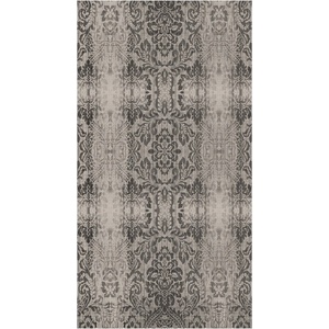 Vitaus Сив и бежов килим Becky, 50 x 80 cm Bej - Vitaus (KRN-4029-Bej-50x80)