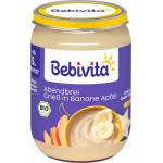 Bebivita Млечна каша Bebivita Лека нощ - Грис с банан и ябълка, 190 g, вид 2 (14603-01) - ozone