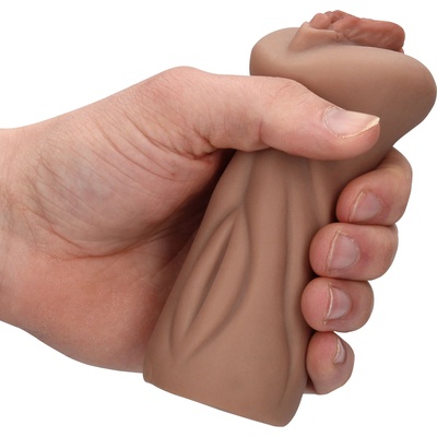 Shots Toys S-Line Nurse Pussy Masturbator Tan