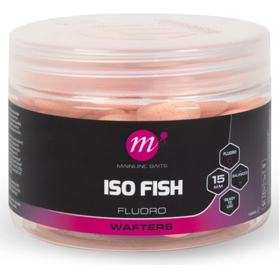 Mainline Fluoro Wafters ISO Fish 150 ml 15 mm Pink