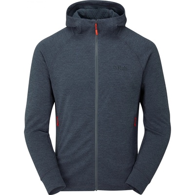 Rab Мъжко поларено яке Rab Nexus Hoody Fleece jacket - Steel - размер M (005-4360-0312)