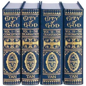RUC ND MYSTICAL CITY OF GOD 4 VOL SET | VENERABLE MARY OF AG (2006)