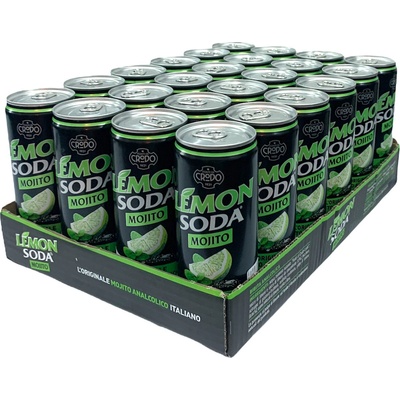 Lemon soda mojitosoda italska limonáda 24 x 330 ml