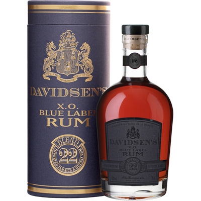 Davidsen's X.O. Blue Label 42% 0,7 l (tuba)