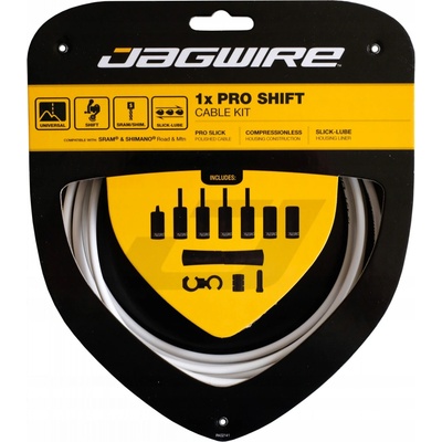 Jagwire sada 1x Pro Shift Kit bílá