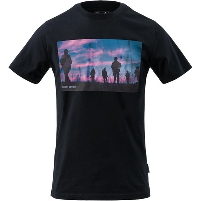 Direct Action triko SUNSET ČERNÉ
