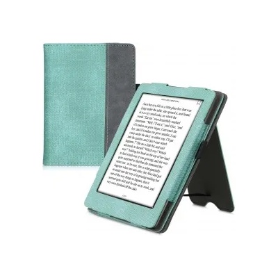 kwmobile Флип калъф за Kobo Glo HD / Touch 2.0 - светлозелен