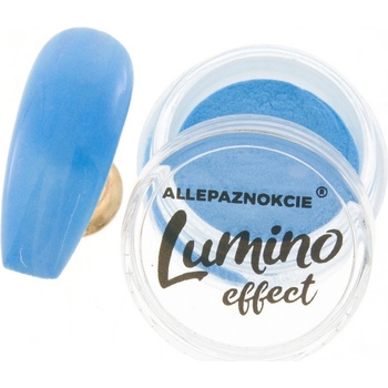 Efekt Lumino prášok na nechty svietiaci v tme 10