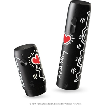 Elektrická súprava na víno Keith Haring Vacu Vin - USB, vrátane Li-ion batérie